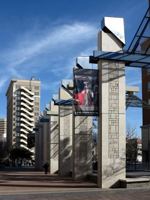 El Paso Museum of Art Modern Colonnades