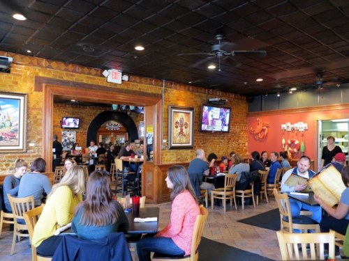 Huck Finn's Nicely Appointed Dining Areas