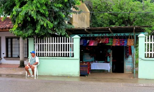 Resting in Roatán