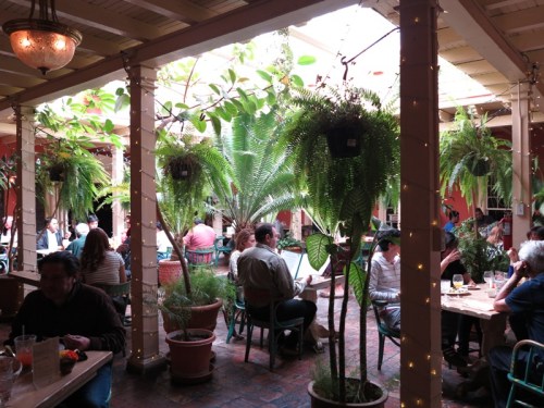 Courtyard at Peppers Café/Double Eagle