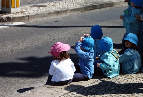 Is the Parade Here Yet? — Rule of Thirds; Negative space framing; Whimsy; Human interest