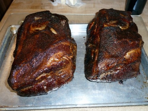 Smoked Boston Butt (pork shoulder)