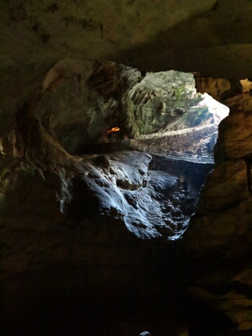 Looking Back to the Cavern Entrance