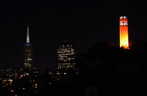 Coit Tower Shines