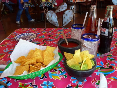 Rather Bland Guacamole — make sure you get the additional tomato and cilantro