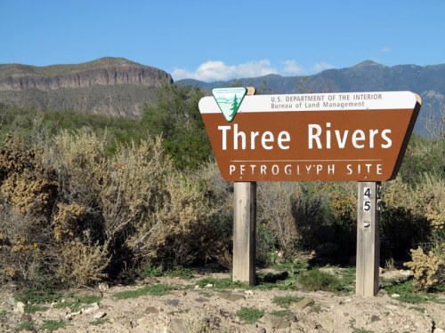 Three Rivers Petroglyphs Site