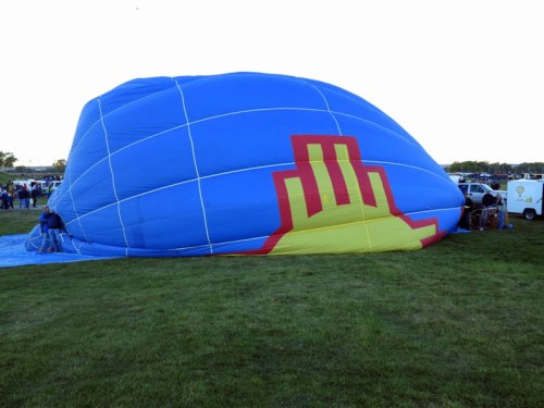 Inflating a Non-Congressional Hot Air Balloon