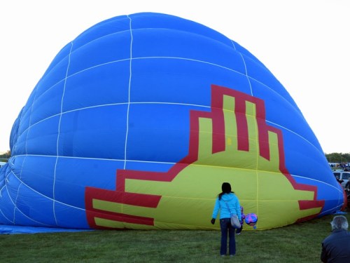 Inflating a Non-Congressional Hot Air Balloon