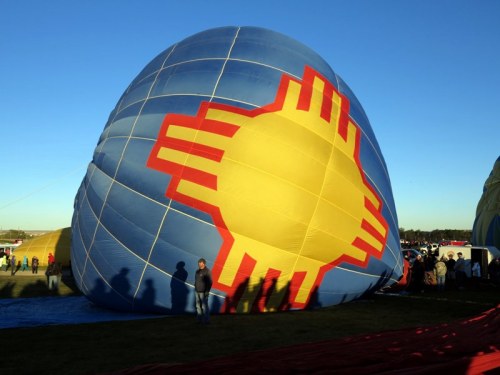 Inflating a Non-Congressional Hot Air Balloon