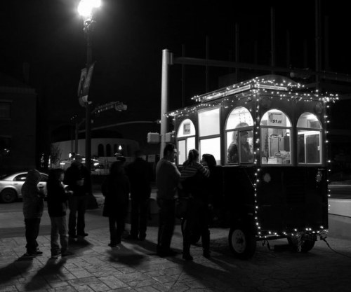 Hot Chocolate Line — B&W Conversion