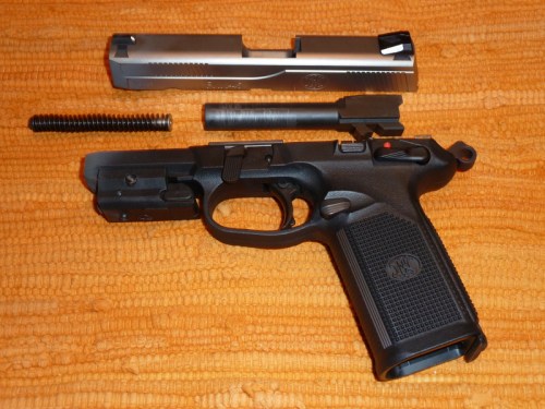 Disassembled FNH FNX-45