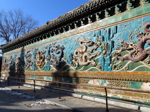 88 feet of dragons — Nine-Dragon Wall