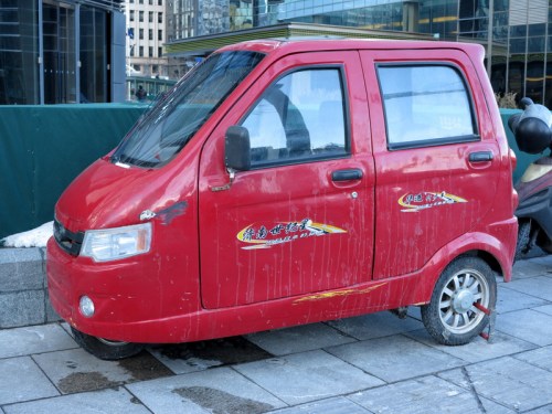 Three-Wheeling Beijing-Style