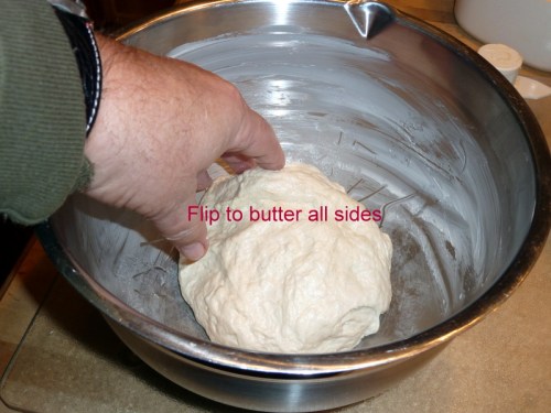 Turn to butter all sides, cover and let rise