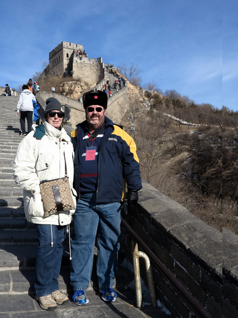 The Great Ursula next to Doug the Mediocre