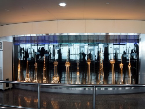 A comparison of the world's tallest television towers