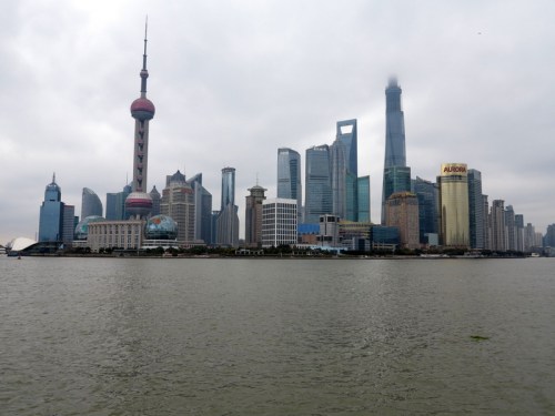 Pudong as seen from the Bund