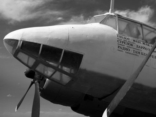 Tupolev Study in Black & White