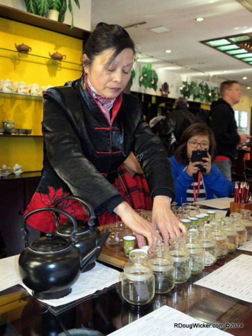 Tea Time at the Jade Buddha Temple