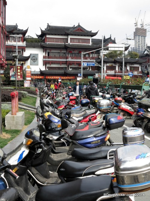 Approaching Old Town Shanghai