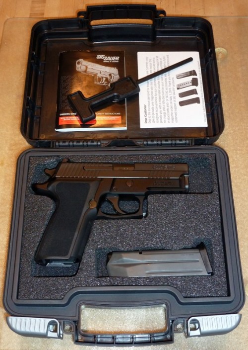 SIG Sauer P229 Enhanced Elite in carrying case