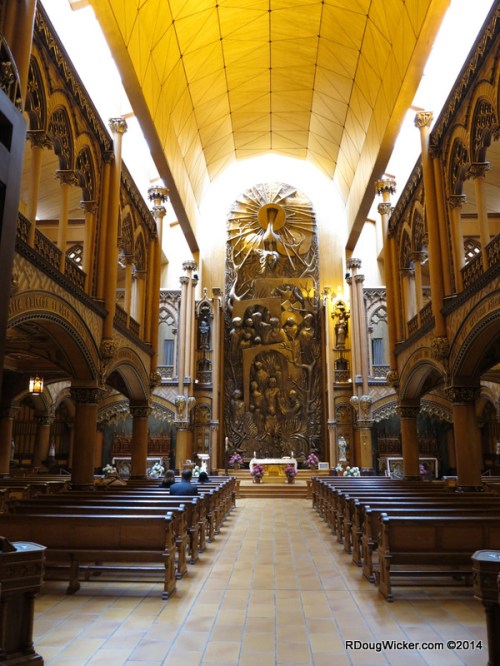 Chapelle du Sacré-Cœur was rebuilt after arson