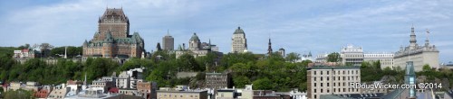 Our First Sight of Québec City