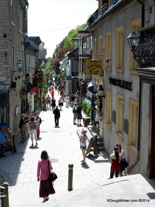 The final steps on the descent