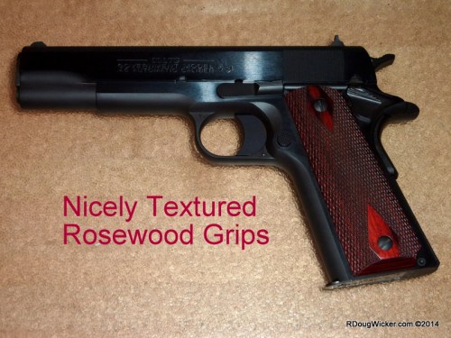 Textured Rosewood Grips