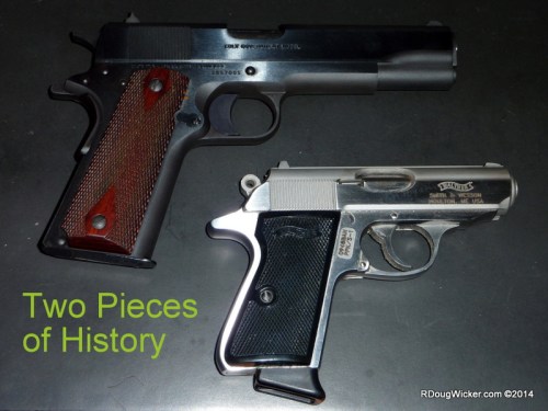 Two Pieces of History — Colt M1911 and Walther PP-series