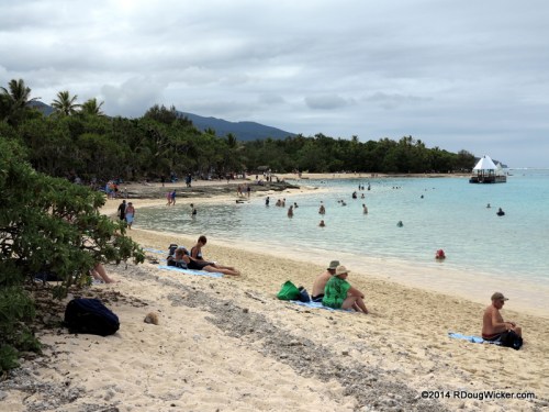 Basking beneath the clouds