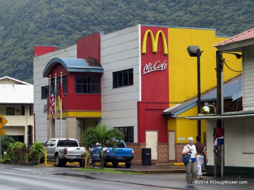 You cannot escape Ronald McDonald