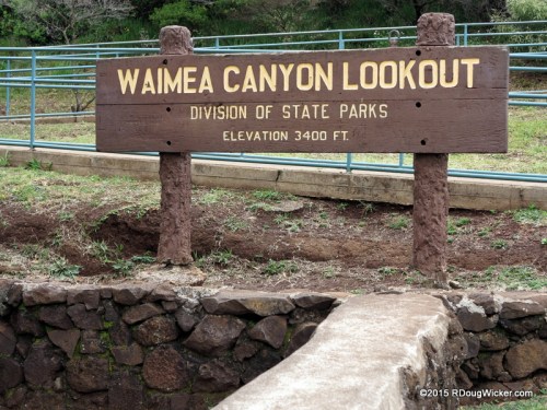 Waimea Canyon Lookout