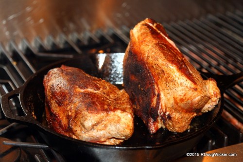 Turn and brown on all sides