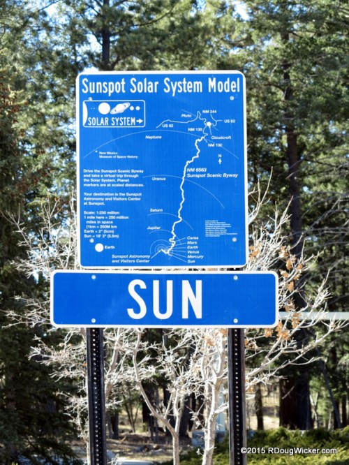 Distance markers along the way