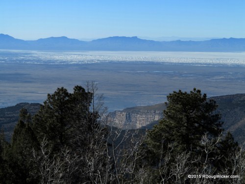 White Sands view
