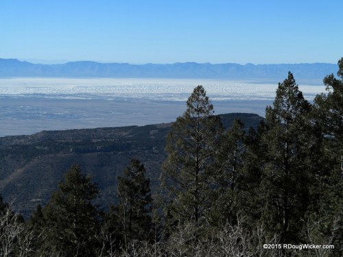 White Sands view