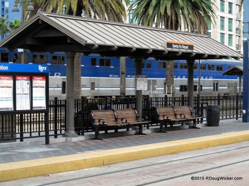 Passenger Platform at Union Station, San Diego