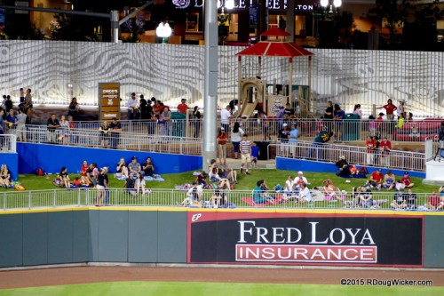 The "cheap" seats even look fun