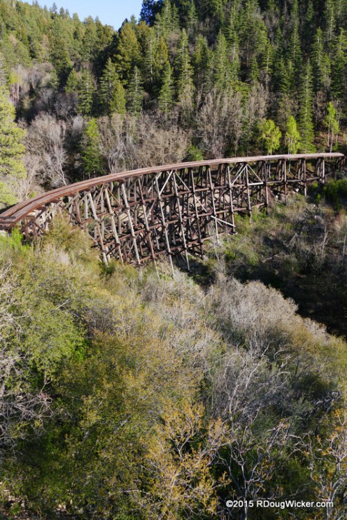 Last, favorite look at Mexican Canyon Trestle