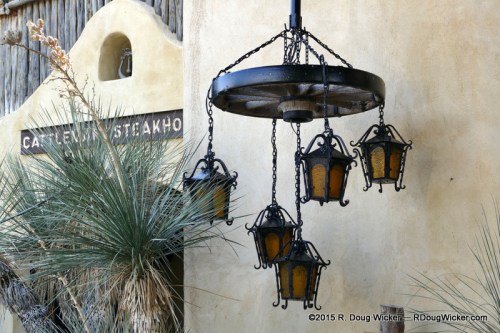 Outside the Cattleman's entrance