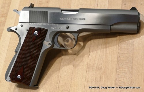 Colt's Custom Shop Mk. IV Series 70 in stainless