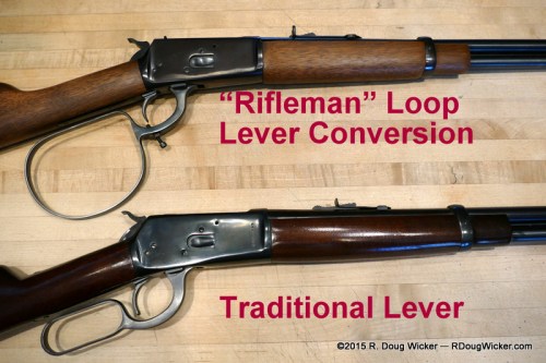 Loop Lever Conversion vs. Standard Lever