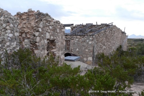 Remains of the McDonald Ranch bunkhouse