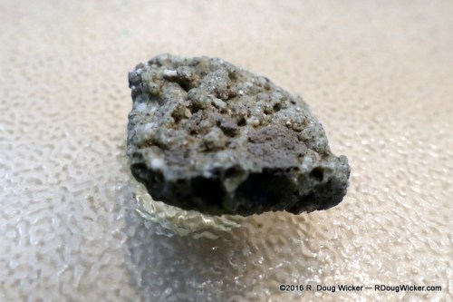 Trinitite owned by the author