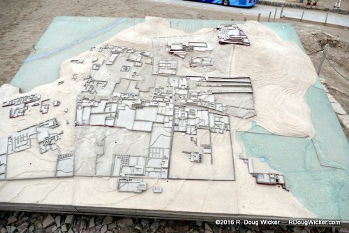 3-D Modelling of the Pachacamac Archeological Site