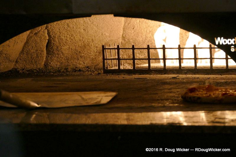 Pizza Oven at Glacier Brewhouse