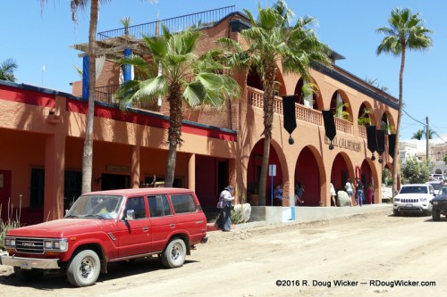 Hotel California on the Calle Benito Juárez (Benito Juárez Street)
