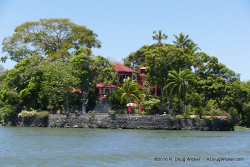 One of many homes on the Islets of Granada