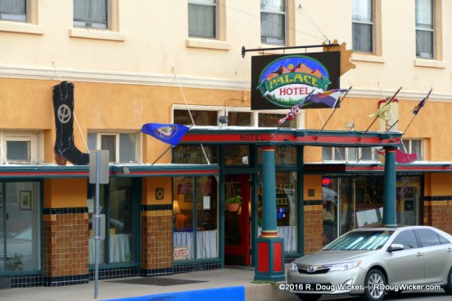 Palace Hotel entrance